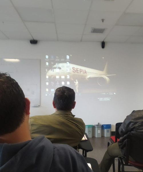 Sepia Aerospace sas Entrenamientos en pintura de aviación Colombia